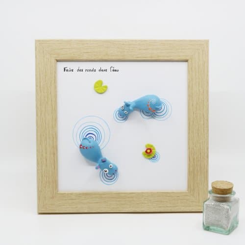 Faire des ronds dans l'eau
