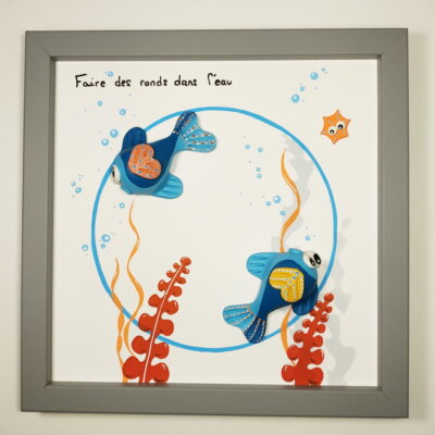 Faire des ronds dans l'eau